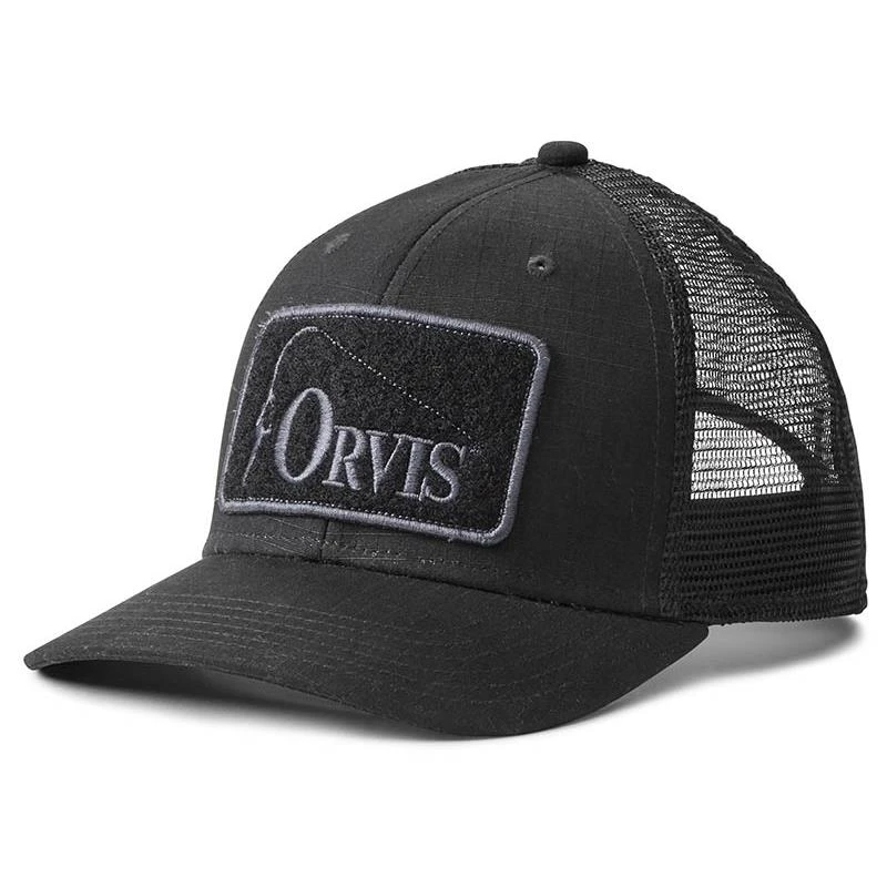 CASQUETTE HOMME ORVIS RIPSTOP COVERT TRUCKER - NOIR 3 CASQUETTE HOMME ORVIS RIPSTOP COVERT TRUCKER - NOIR