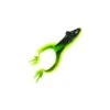 LEURRE SOUPLE MISTER TWISTER GRENOUILLE CHARTREUSE/VERT 10CM - PAR 2