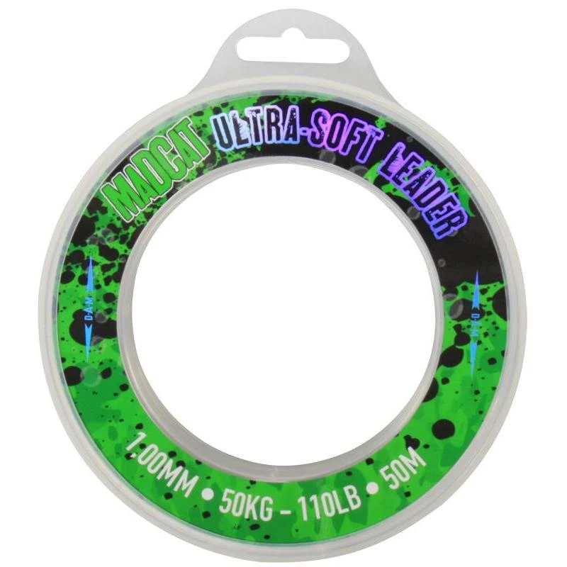 TRESSE BAS DE LIGNE MADCAT ULTRA-SOFT MONO LEADER - 50M 3 TRESSE BAS DE LIGNE MADCAT ULTRA-SOFT MONO LEADER - 50M